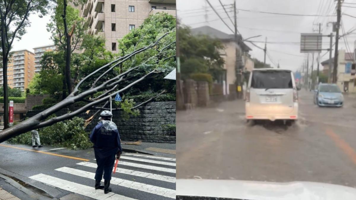 安比颱風襲日釀災！男手指「遭門夾斷」　1.2萬戶無電可用