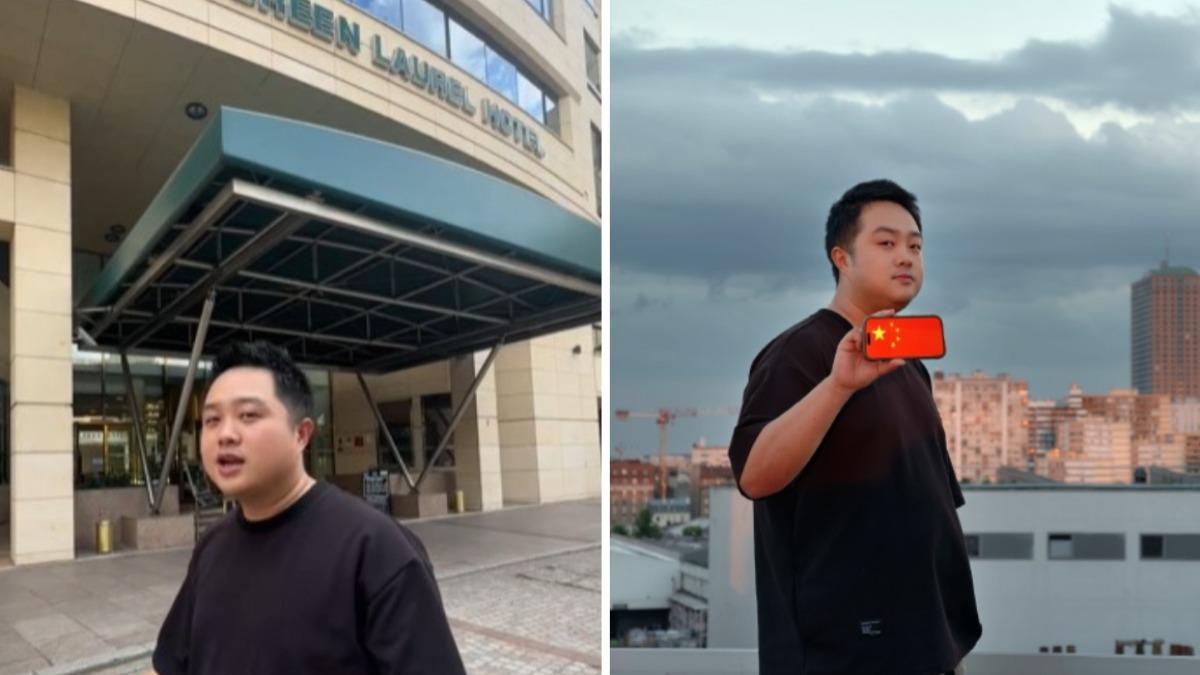 法長榮酒店拒掛五星旗　陸網紅首露面吐：在國際上不尊重中國