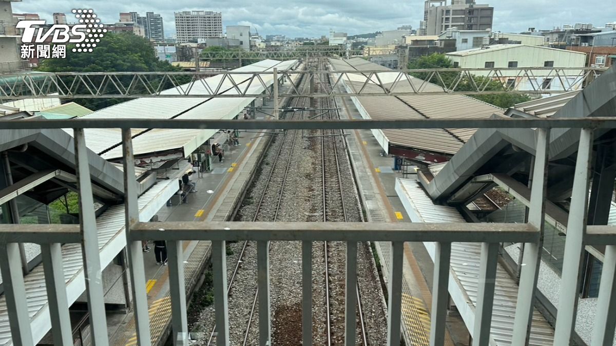 新竹湖口車站。(圖/TVBS)