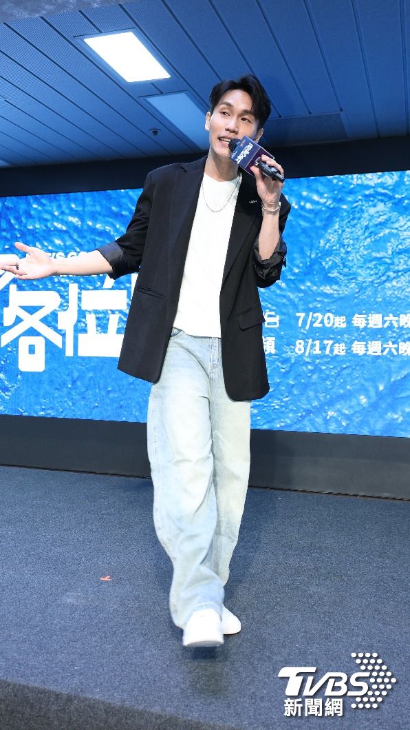 周定緯演唱主題曲。(圖/張哲鳴攝)