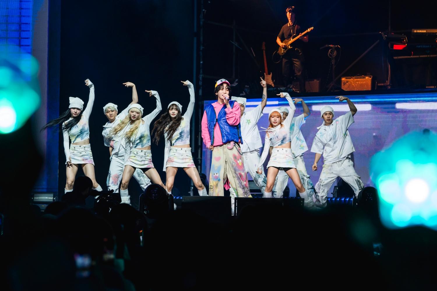 Key出道16年首度以專場演出在台表演。(圖/遠雄創藝提供)