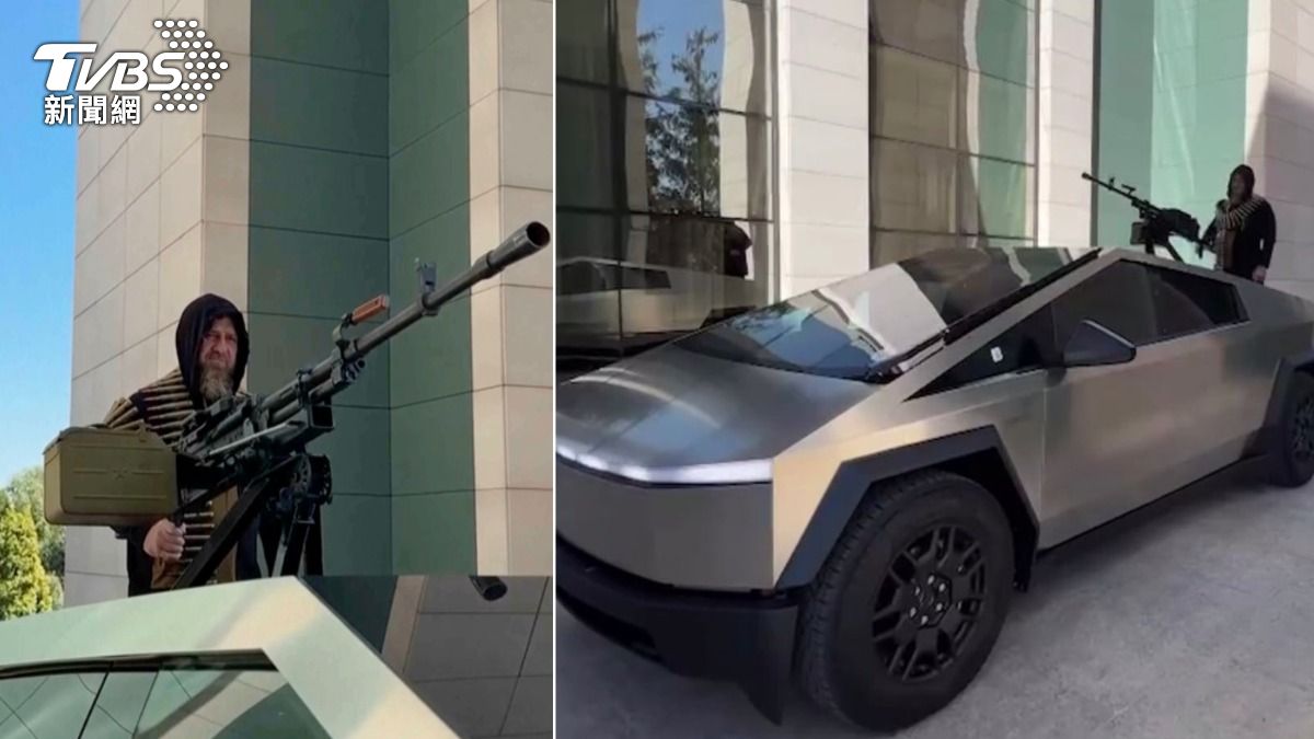 有片/Cybertruck加裝機槍!車臣領導人嗆:送去打烏克蘭