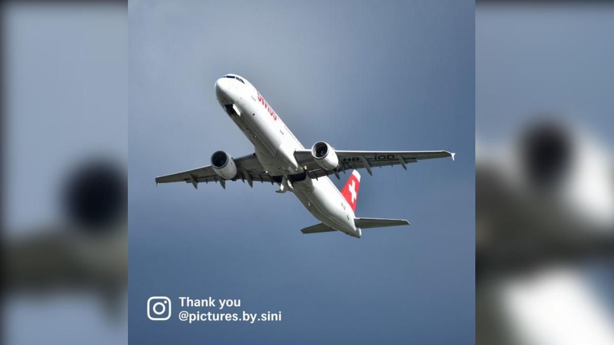 瑞士國際航空緊急醫療事故急迫降 不料波音777落地前輪卡草叢