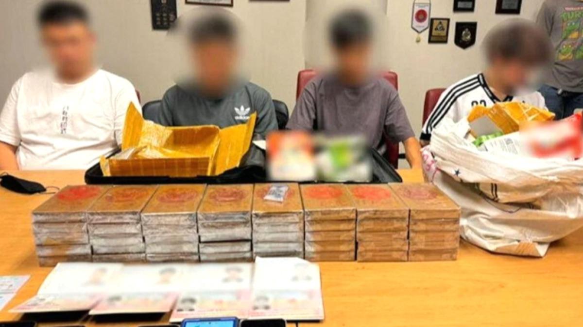 恐面臨死刑!4男偷運「14公斤海洛因」回港 曼谷機場落網