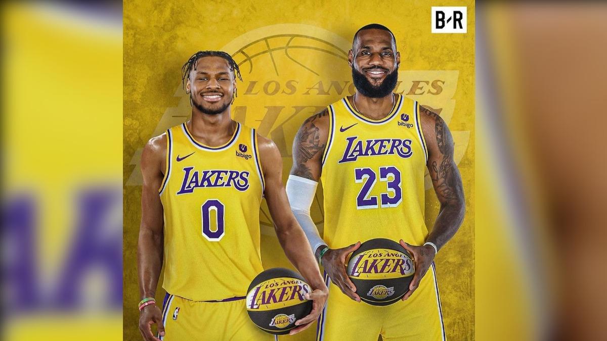 NBA/詹姆斯父子同台太吸睛!湖人新賽季全國轉播躍居聯盟第一