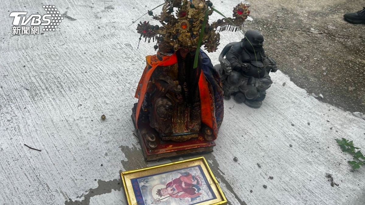 一次偷3尊神像棄溪邊　蘆竹男被抓包辯：神明夢中欺負我