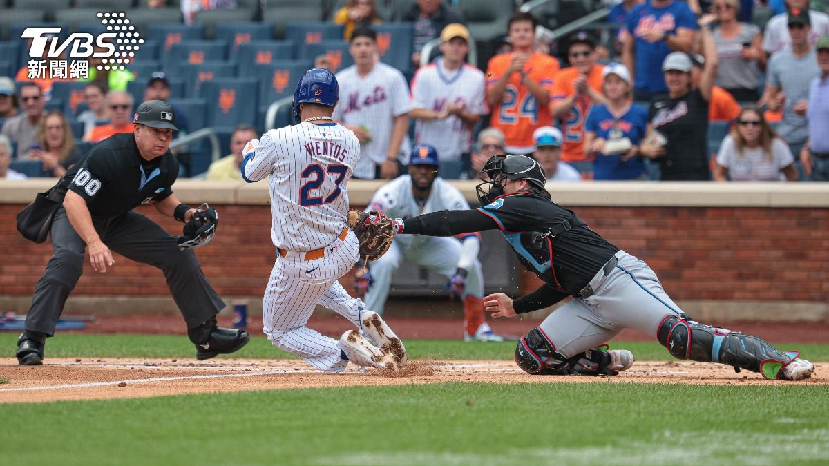 MLB/馬林魚「8-9-4-2」極限雙殺!完美觸殺跑者 寫124年神紀錄