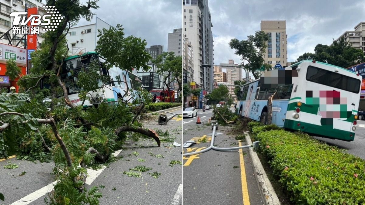 酒測完再喝藥酒!公車撞爆分隔島 司機丟飯碗還得賠百萬