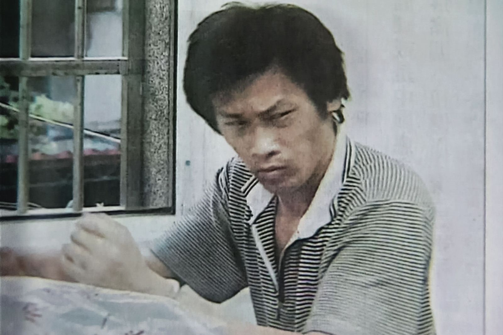 張人堡被逮時辯稱正要去警局自首,企圖獲得減刑。(圖/東森新聞提供)