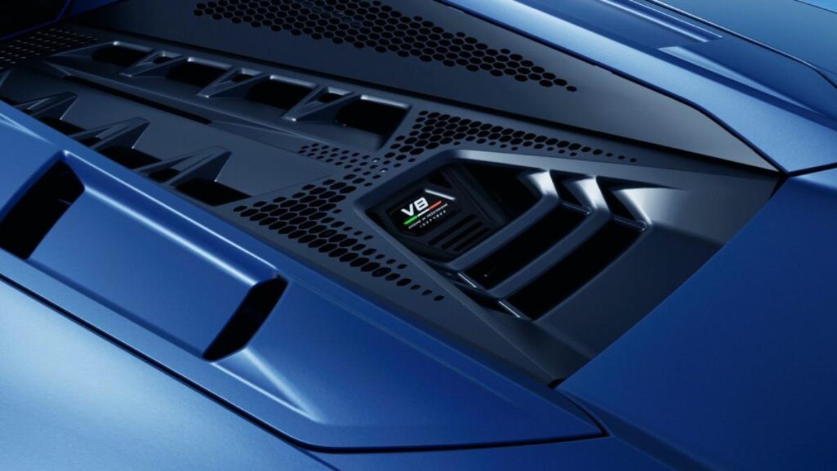 Lamborghini賦予了這款跑車眾多六角形元素。(圖/Lamborghini提供)
