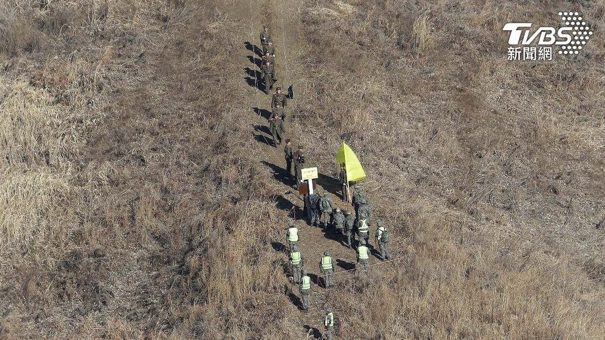 北韓軍人跨越軍事分界線叛逃 南下向南韓投誠