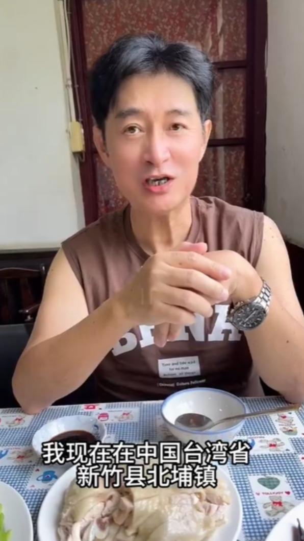 黃安今到新竹吃美食。（圖／翻攝黃安微博）