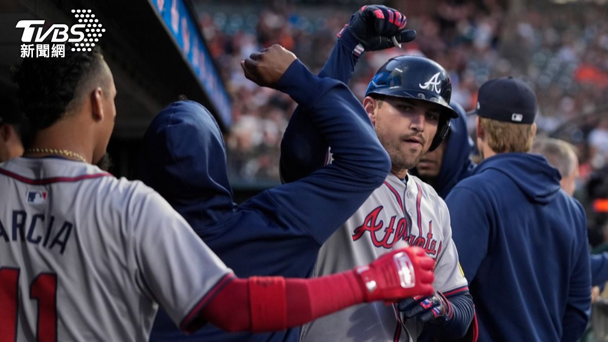 MLB/勇士又傷大將!重砲萊利遭球吻「右手骨折」 剩餘例行賽報銷