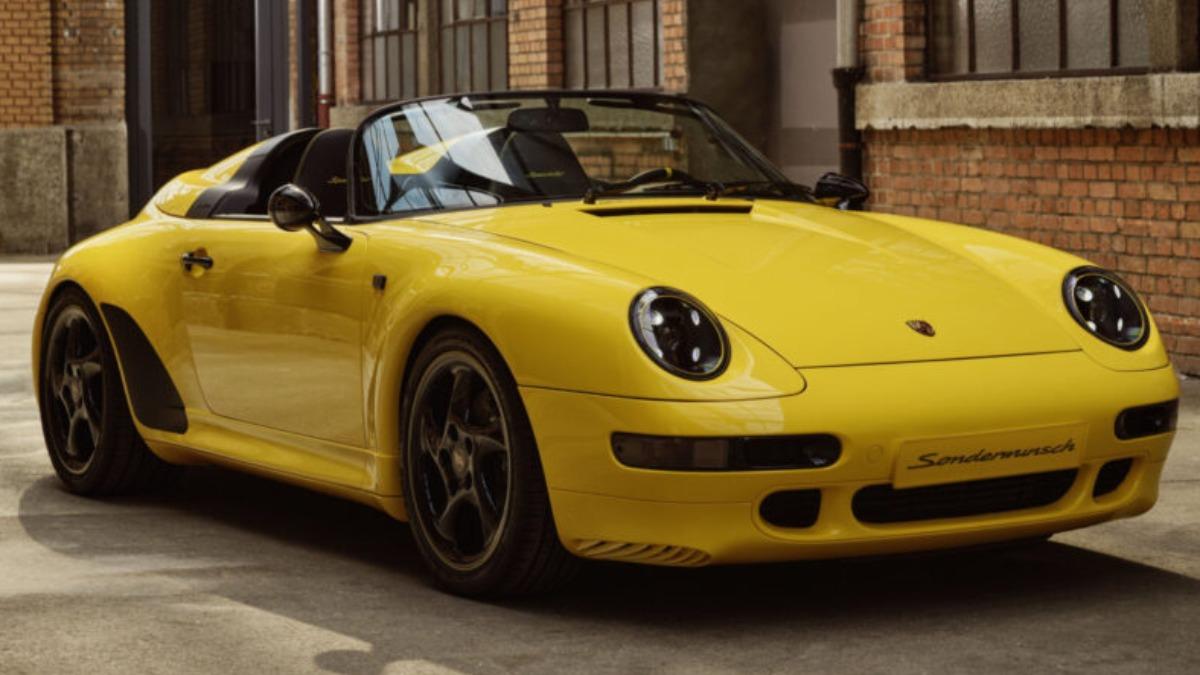 全球唯一!保時捷993 Speedster首亮相 「絕美駝峰」超吸睛