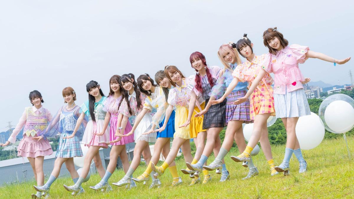 AKB48 Team TP 豔陽天拍攝。(圖/好言娛樂提供)