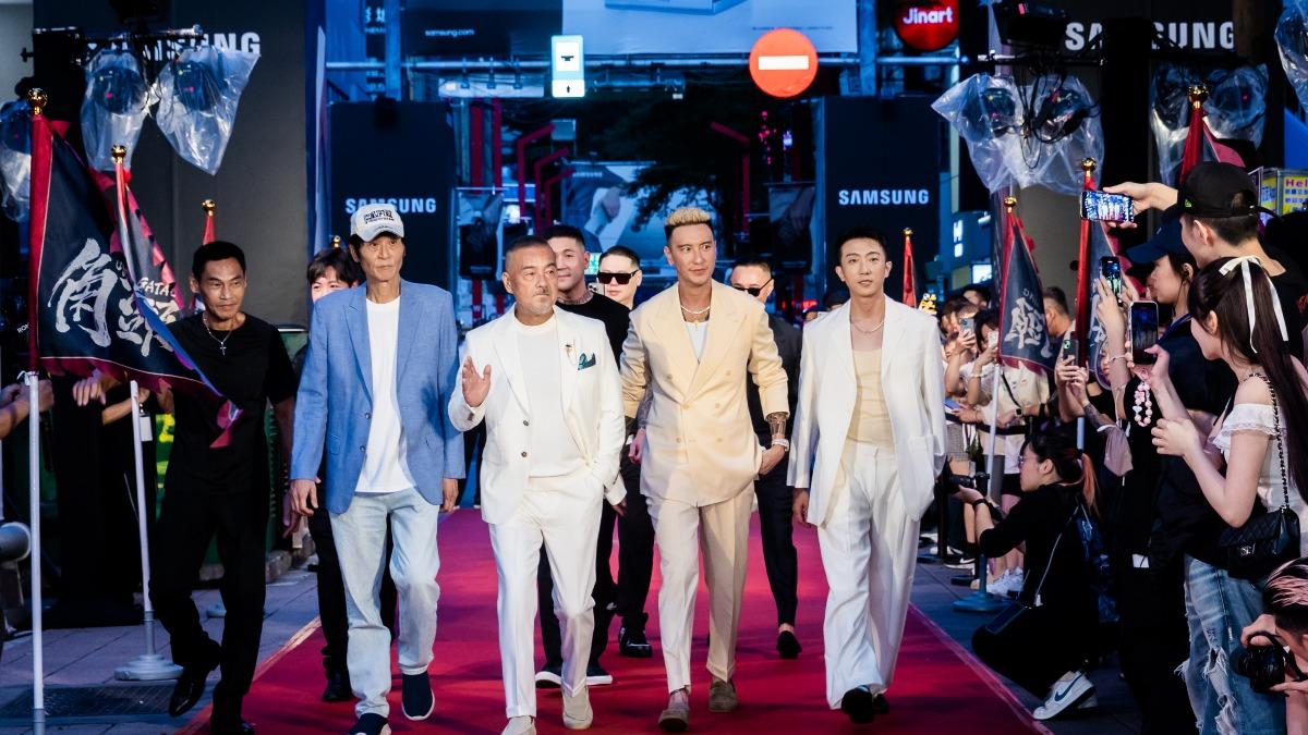 喜翔、龍天翔、王陽明、懷秋日前出席首映會。(圖/曼尼娛樂提供)