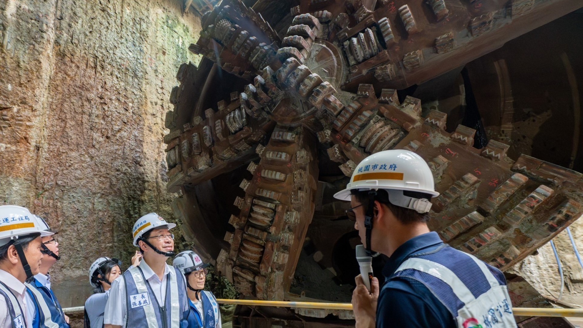 ▲桃市府團隊持續力拚115年達成捷運綠線第一階段通車。圖片來源:桃園市政府