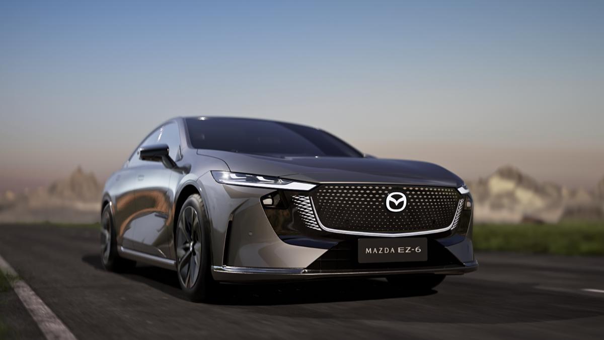Mazda6接班人!「EZ-6」攻入歐洲 雙動力高續航秋季開賣