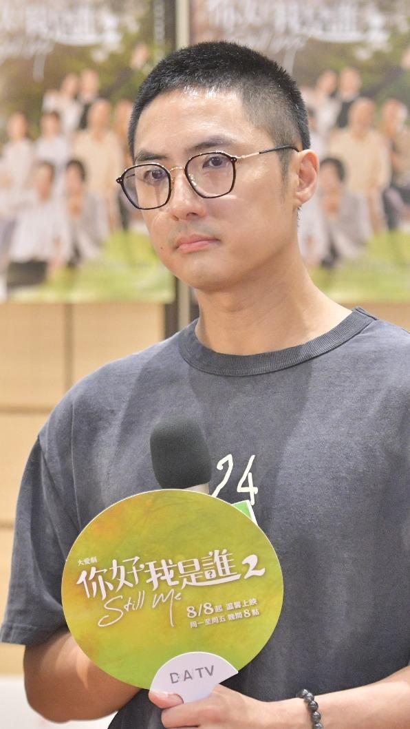 李運慶戲裡、戲外都是失智症照顧者。(圖/大愛提供)
