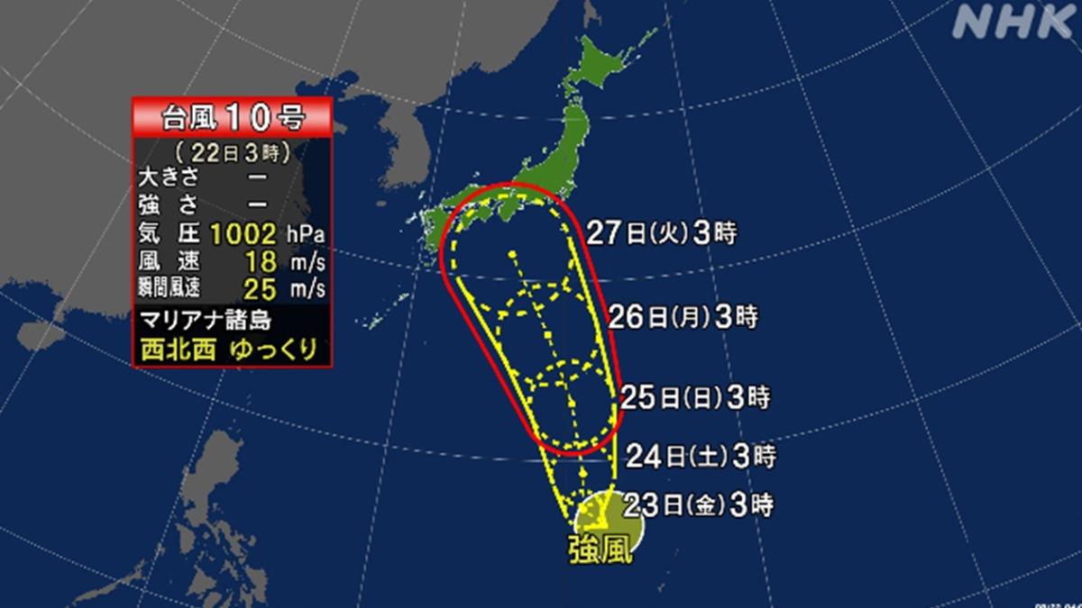 8月已6颱!珊珊颱風生成恐下周一二襲日本 直衝這些地區