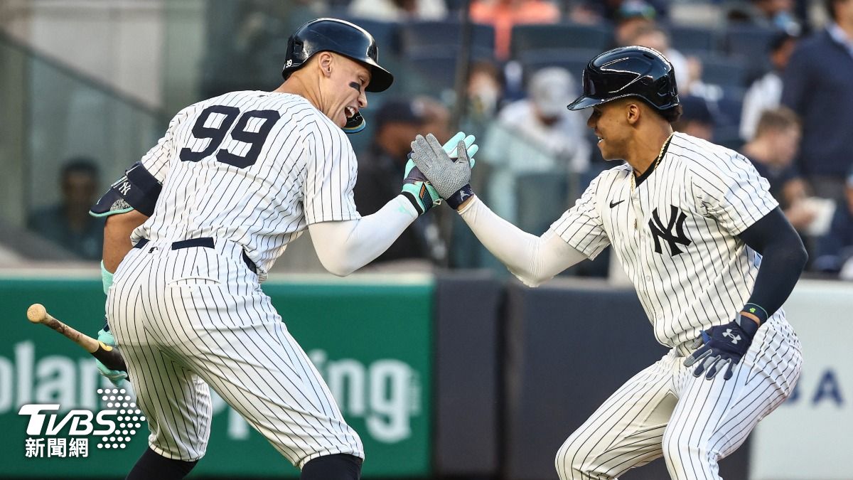 MLB/索托「連8安都開轟」創紀錄 聯手賈吉雙響助洋基止敗