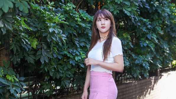 金金甜美外表深受粉絲喜愛。(圖/趙世平攝)