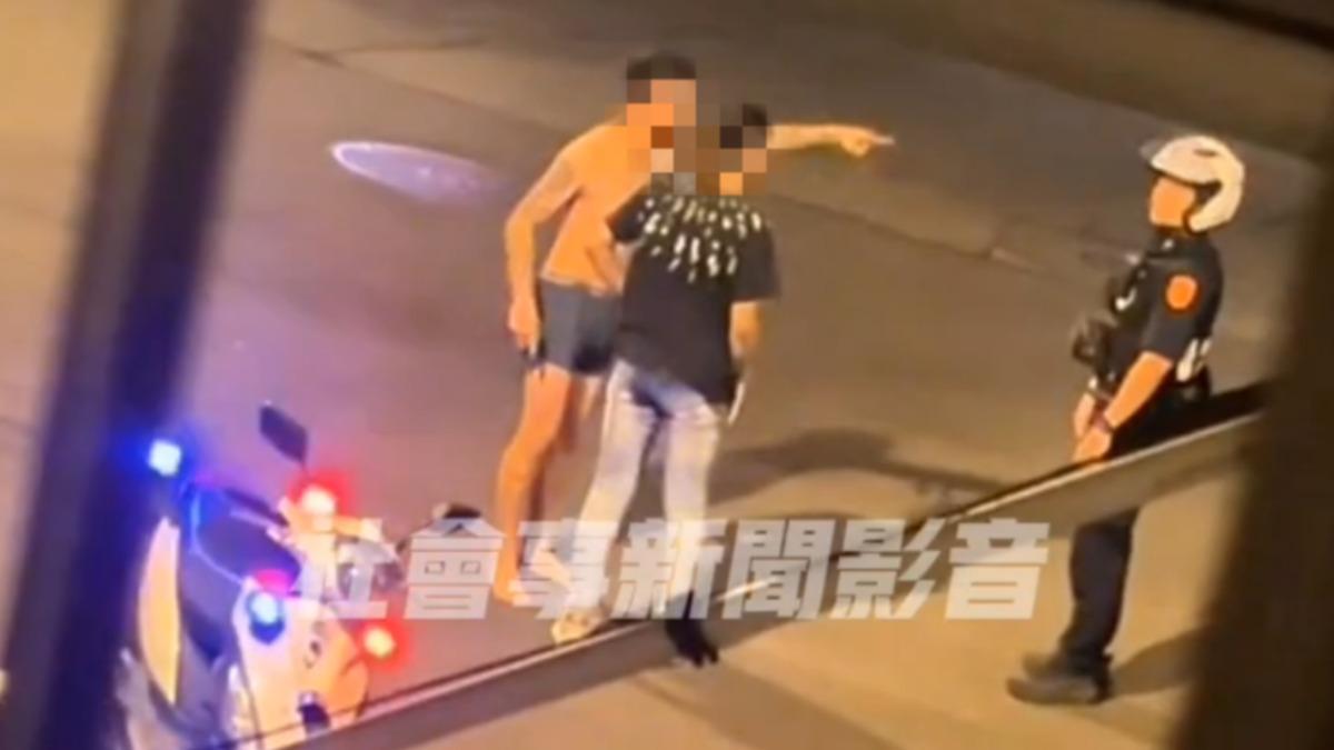 「叫你主管來!」桃園刺青男酒後失控脫衣咆哮 慘被制伏