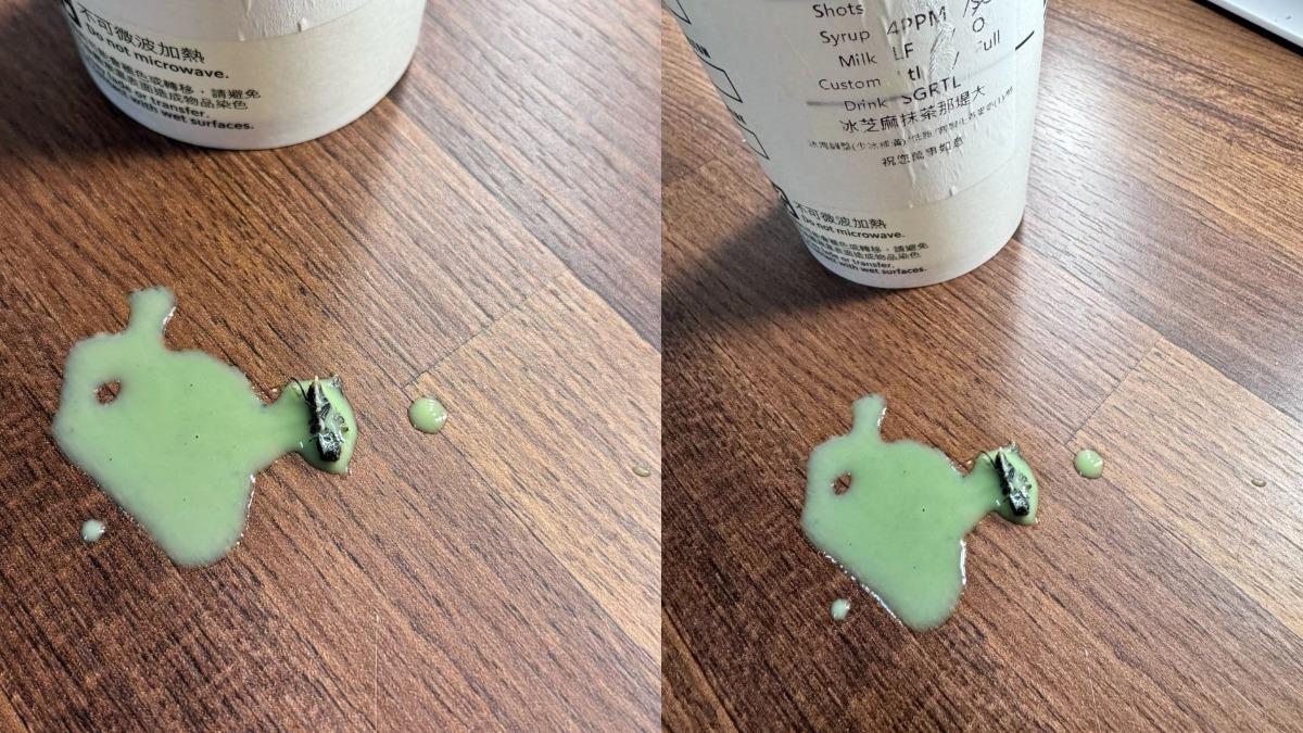 星巴克喝到「刺刺的」!吐出竟是蒼蠅和死蛆 台中女崩潰