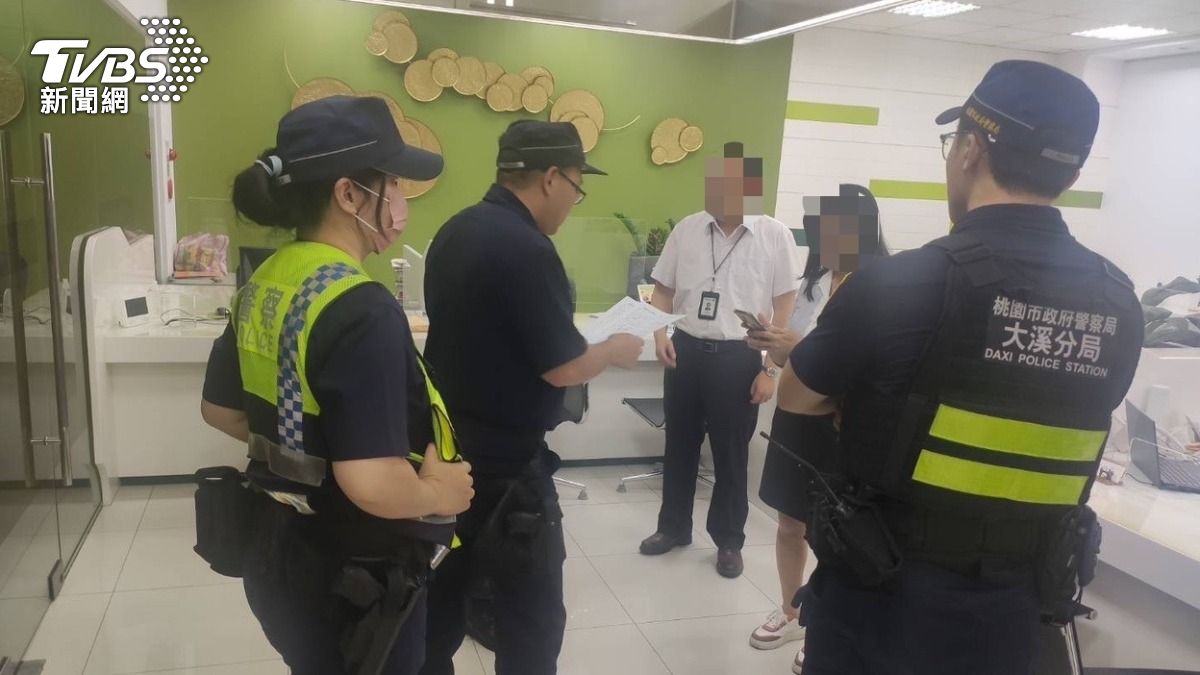 81歲翁匯2千萬買股票,警銀聯手阻詐。(圖/TVBS)