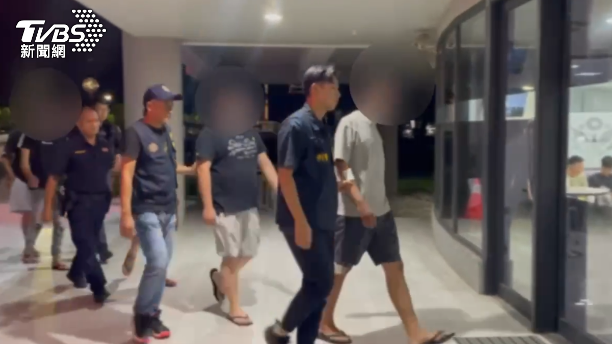 警方將雙方6人全數逮捕到案。(圖/TVBS)