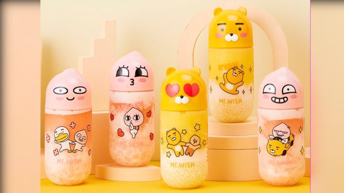 Mr.Wish與韓國著名IP「Kakao Friends」聯名，帶動業績成長40%。（圖／Mr.Wish提供）
