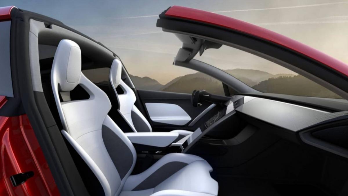 二代Roadster內裝擺脫當前特斯拉車款的大平板風格。(圖/Tesla提供)