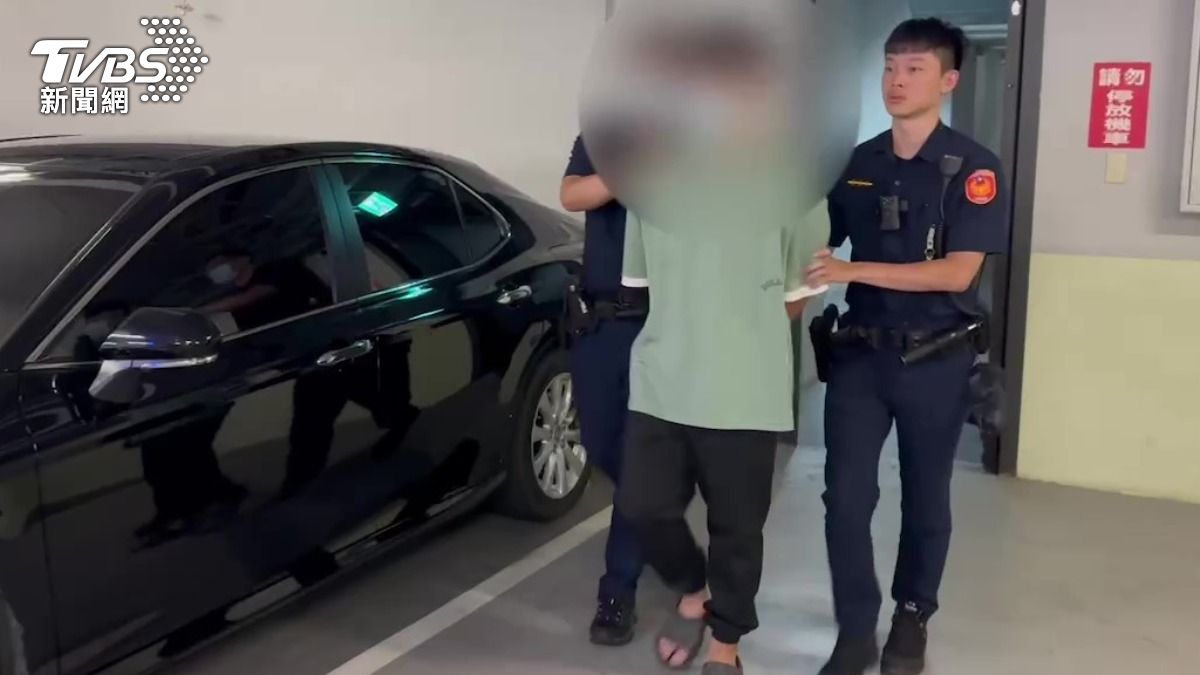 康男訊後被警方移送法辦。（圖／TVBS）