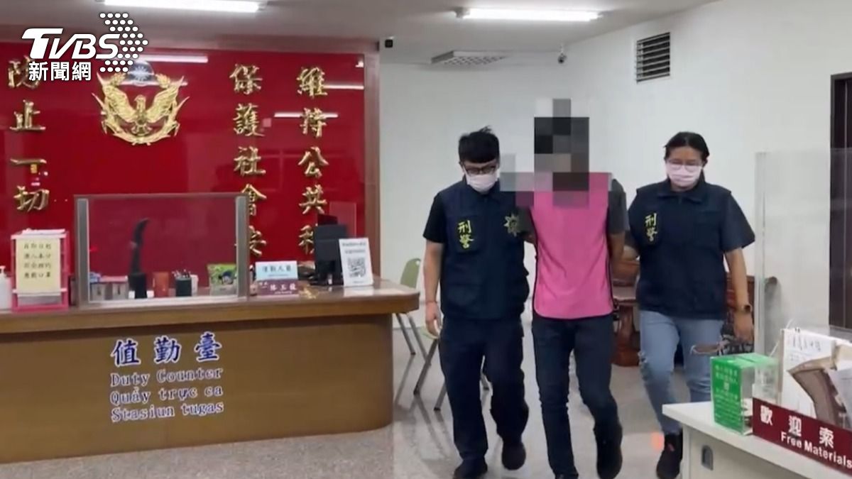 楊嫌被移送屏東地檢署審理。(圖/TVBS)