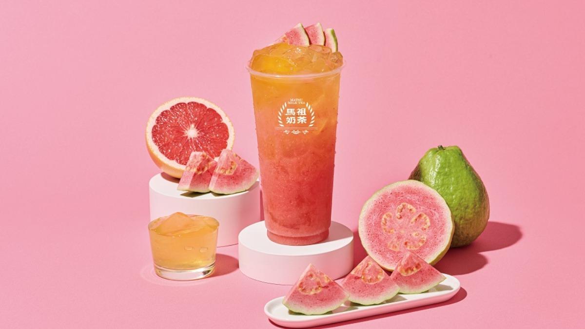 「馬祖奶茶」與《食尚玩家》APP合作獨家優惠,8/27~9/16仲夏冬瓜野梅、西柚紅心冰茶5折。(圖/馬祖奶茶)