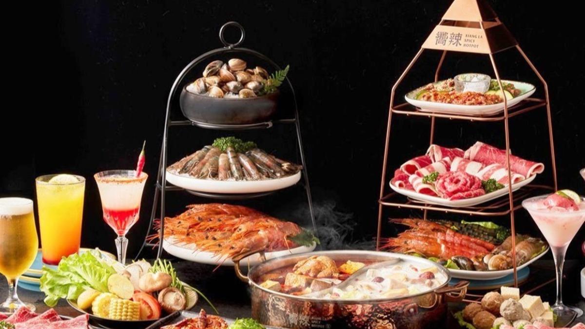 嚮辣麻辣鍋點2客套餐送8顆干貝。(圖/嚮辣麻辣)