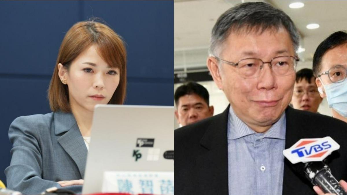 駁「柯文哲偏聽、遭把持」 陳智菡:他的通訊管道超級暢通