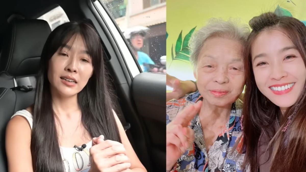 小嫻透露外婆在近期離世。（圖／翻攝自小嫻YT）