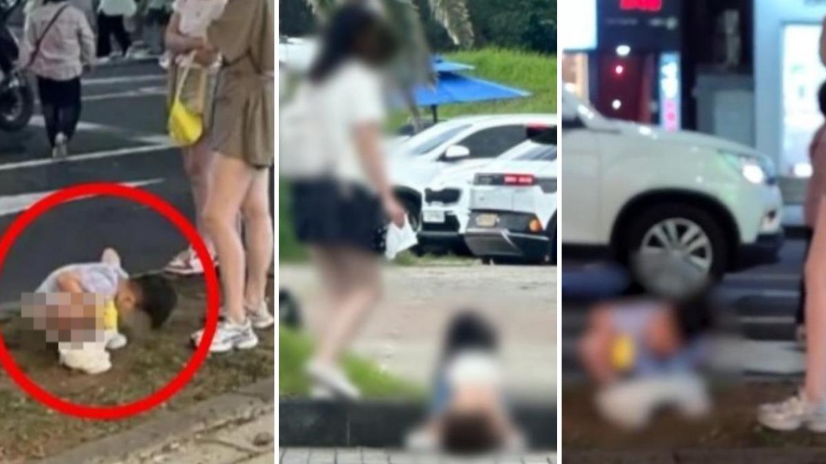 中國媽遊濟州島讓女兒「停車場脫褲便便」 韓網怒:當你家廁所嗎