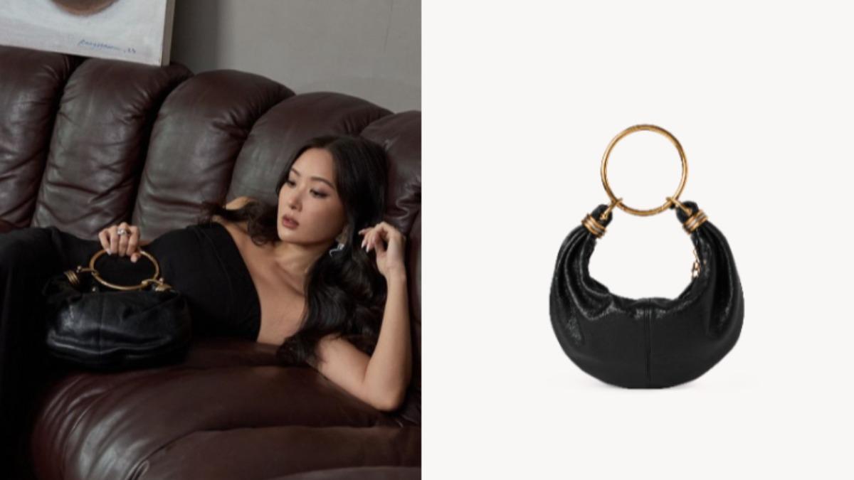 Chloé Bracelet 手環包。(圖/翻攝自IG:孫芸芸、Chloé)
