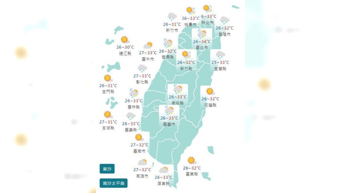 圖／中央氣象署