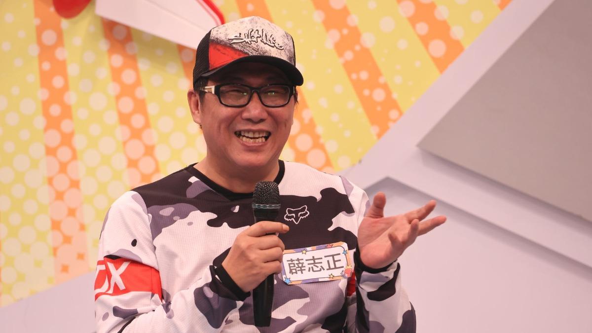 薛志正曾因股東捲款潛逃而負債。(圖/中天提供)