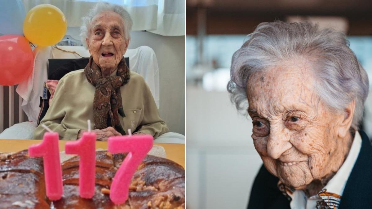 西班牙老婦布拉尼亞享嵩壽117歲。（圖／翻攝自X@upuknews1）