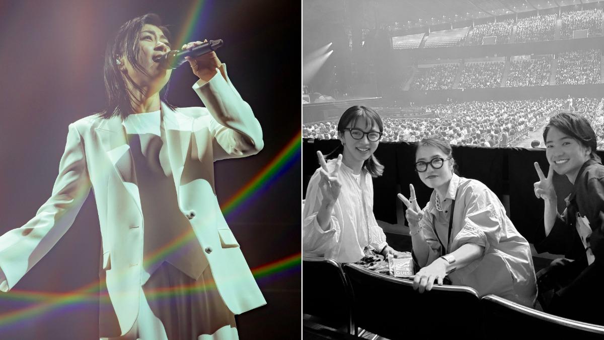 宇多田光日本開唱!女神滿島光現身台下 同劇男星曬合照哭了