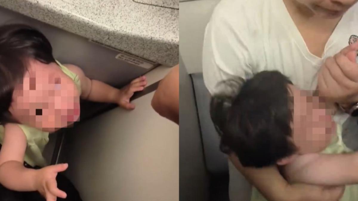 搭短程飛機哭不停!女童吼整路 遭陸乘客「抓進廁所教育」