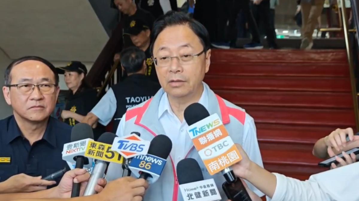 張善政表示,這是命名慣例。(圖/TVBS)