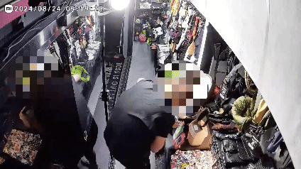 有片/公館無人商店遭「木筷」黏鈔 鴛鴦賊二度上門被逮
