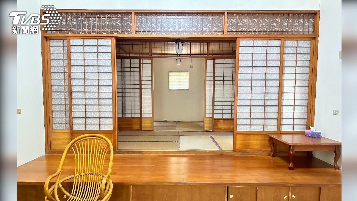 紀念館二樓的和室空間。(圖/潘袁詩羽攝)