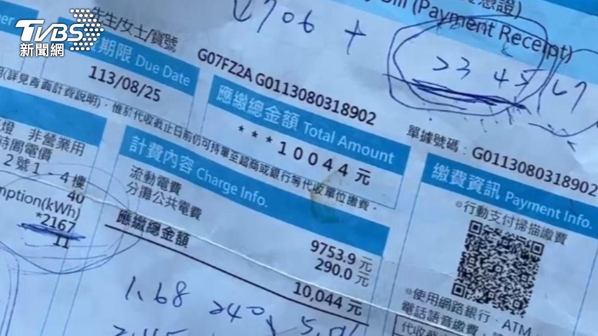 沒到場靠「推算」!台中114戶電費破萬 超混抄表員是6年老鳥