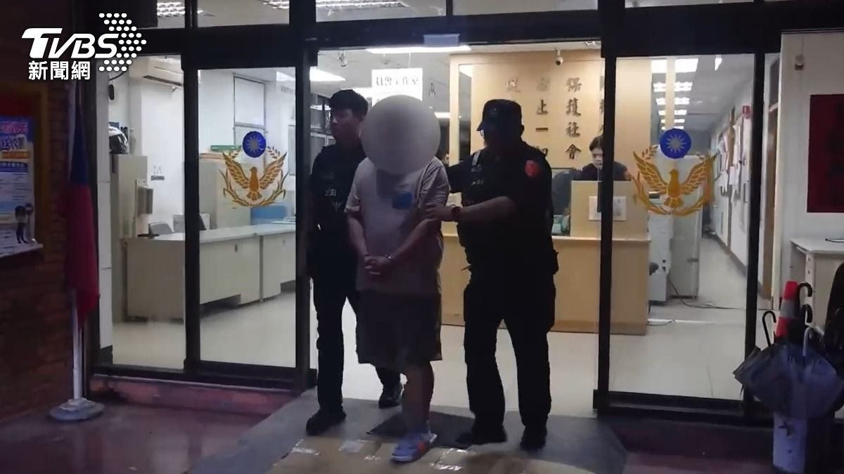 諸男被警方移送法辦。(圖/TVBS)